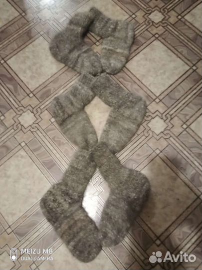 Носки из собачьей шерсти