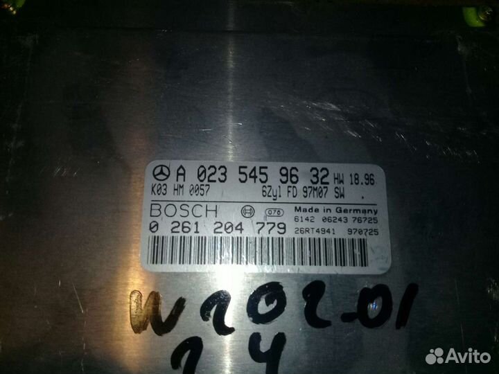 Блок управления двигателя Mercedes W202 C240