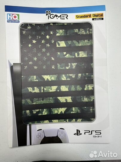 Виниловые наклейки на playstation 5