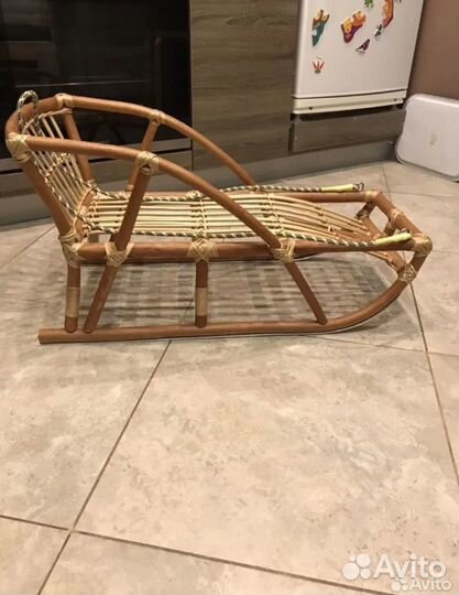 Санки из лозы