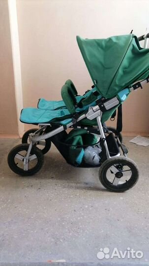 Коляска для двойни bumbleride indie twin
