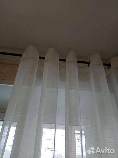 Тюль на люверсах