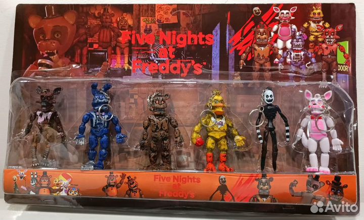 Набор брелки аниматроники