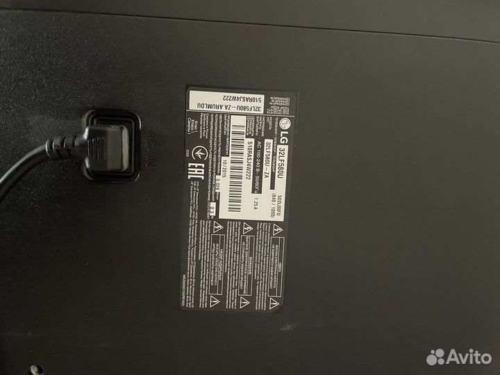 Телевизор LG 32lf58 smart