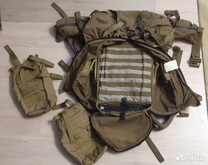 Рюк MysteryRanch 3zip BVS overload 54L + 2боковых