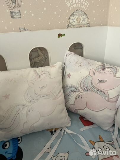 Бортики в детскую кроватку