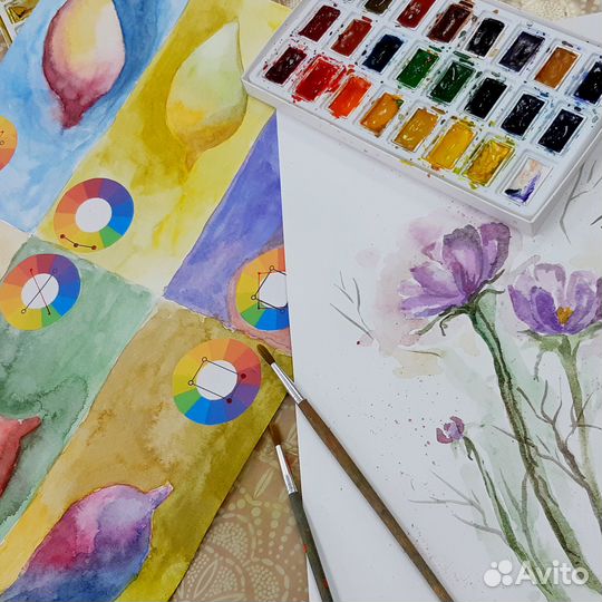 Живопись рисование летом 8+