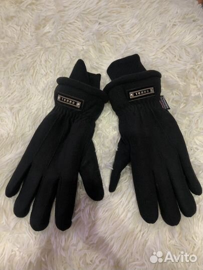 Мужские перчатки на меху