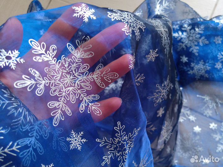 Ткань новогодняя