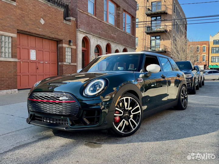 Черная решетка радиатора mini F54 LCI