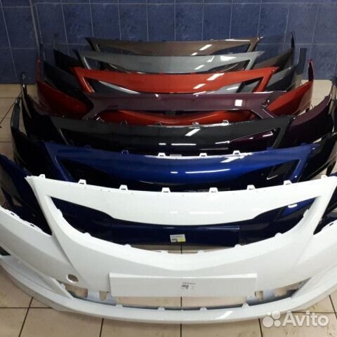 Бампера Solaris/Rio в наличии