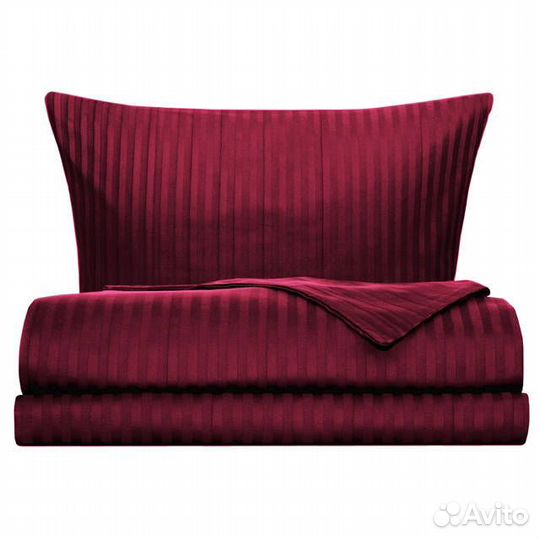 Постельное белье 2сп cottonika сатин-страйп 2 нав