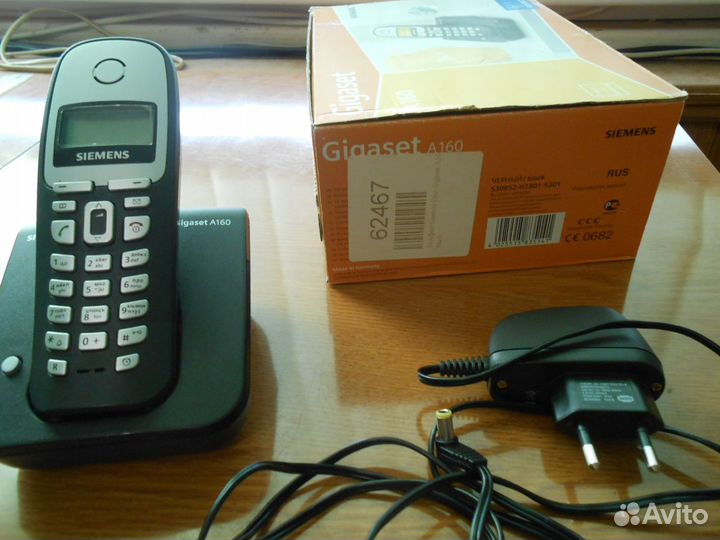 Телефон беспровод цифров Siemens Panasonic Philips