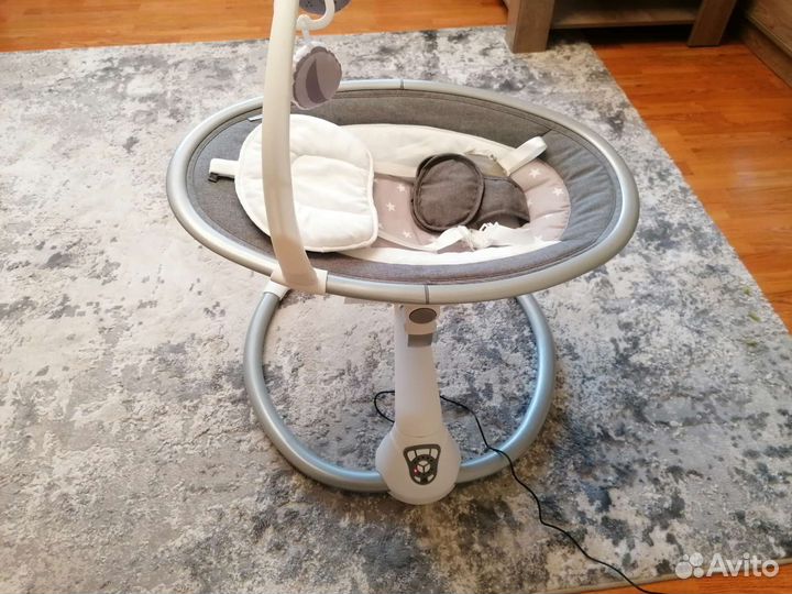 Качели шезлонг для новорожденных