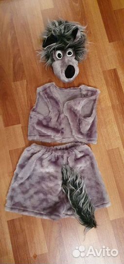 Новогодний костюм для мальчика волк