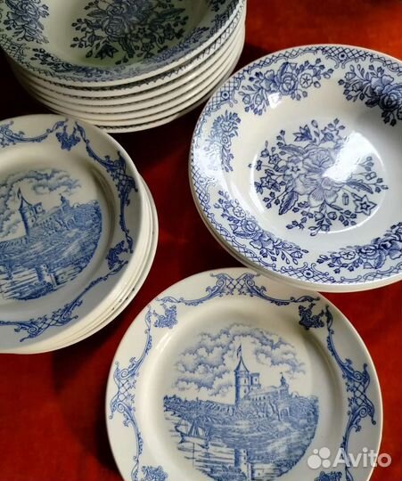 Тарелки десертные