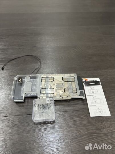 Водоблок Barrow Strix 3090 с активным бэкплэйтом