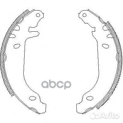 Колодки тормозные к-кт Remsa 416900 Remsa