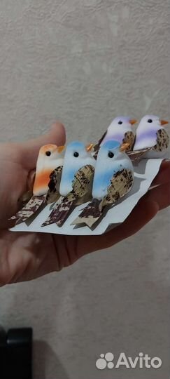 Птички искусственные