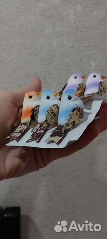 Птички искусственные