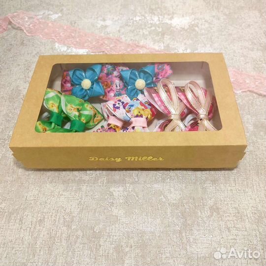 Подарочный бокс резиночки для волос