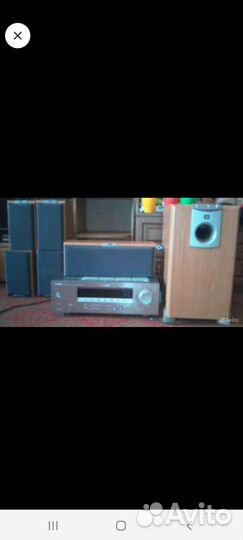 Ресивер,колонки,сабвуфер