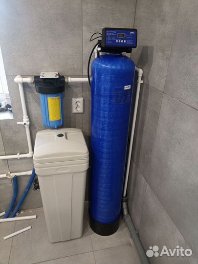 Система очистки воды с установкой