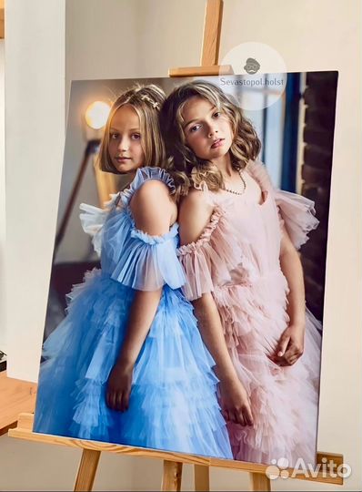 Печать на холсте