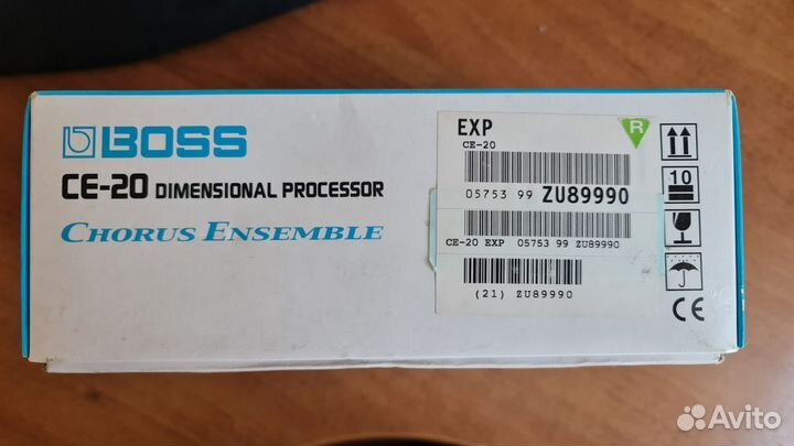 Гитарный/бас процессор Boss CE-20 Chorus Ensemble