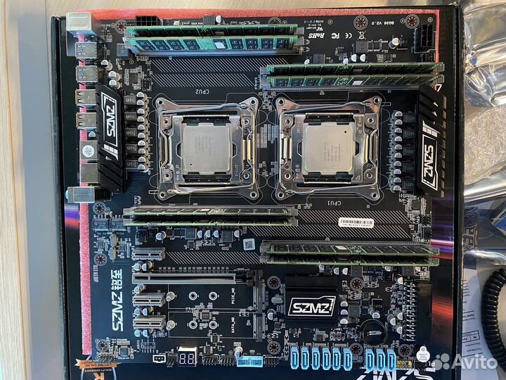 Игровой комплект 2x16 ядер/128GB DDR4