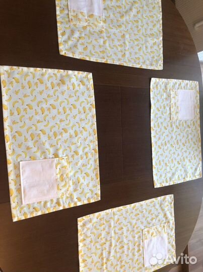 Салфетки на стол с карманом под приборы