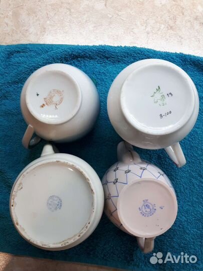 Чайный сервиз,молочники,пиала. СССР