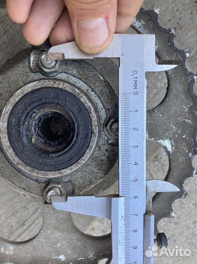 Ступица с ведомой заездой 520-38