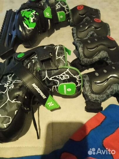 Коньки детские marvel. 31-36