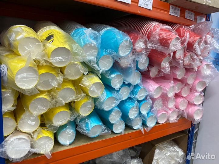 Бумажные стаканы оптом