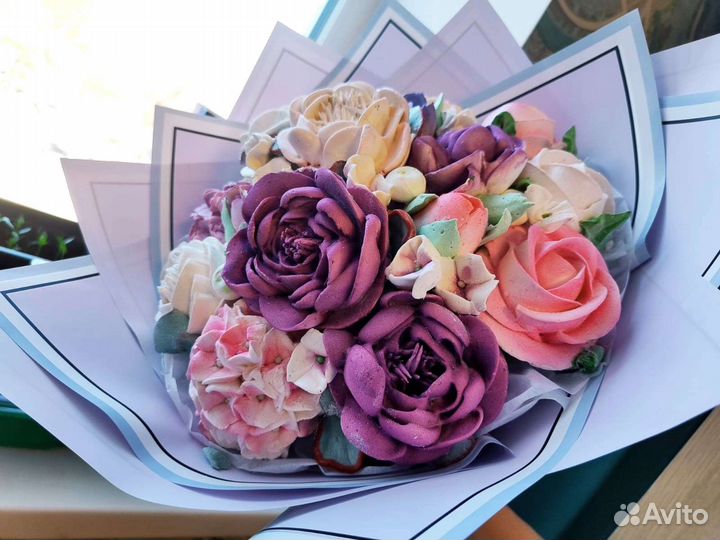 Букет из зефира