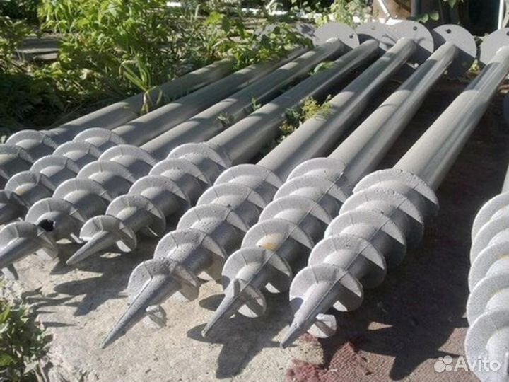 Винтовые сваи под ключ