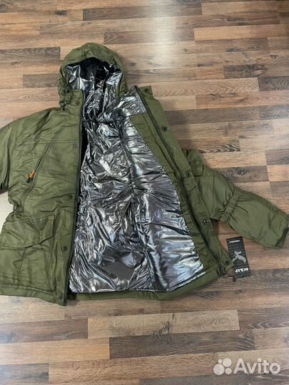 Новый зимний костюм горка олива