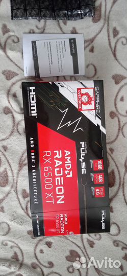 Видеокарта rx6500xt