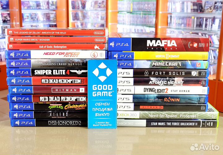 Игры PS4 PS5 Switch Xbox 360 - 18.05.2024