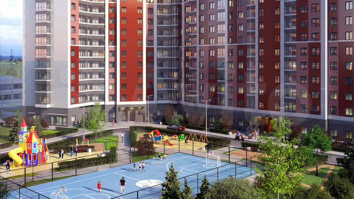 2-к. квартира, 57,2 м², 13/14 эт.