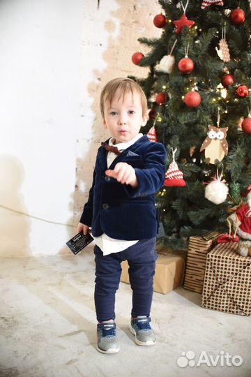 Пиджак детский бархатный Zara