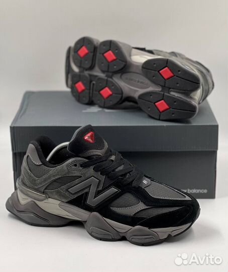 Кроссовки New Balance 9060 Black Castlerock Grey