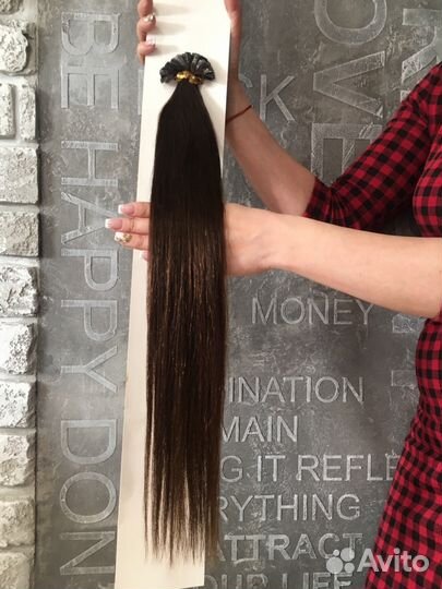 Волосы на капсулах