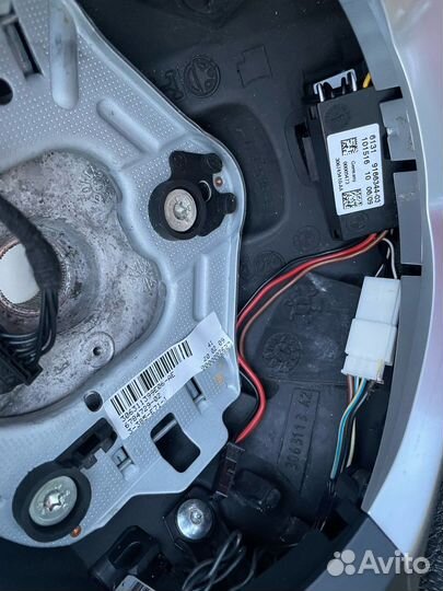 Руль Bmw X5 е70 X6 e71 с лепестками и обогревом