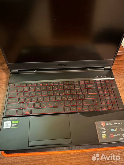 Ноутбук msi gl65