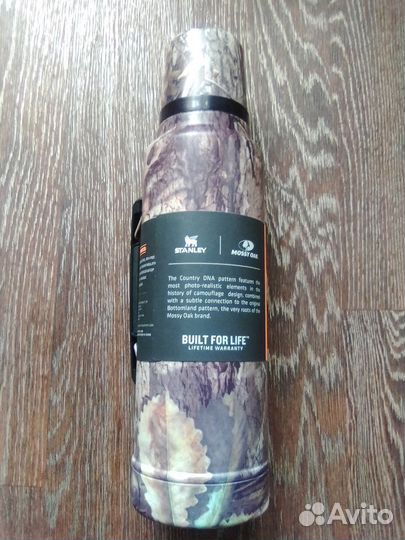 Термос Stanley Classic 1.4 л. Древесный камуфляж