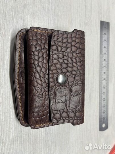 Кошелёк из натуральной кожи ручной работы