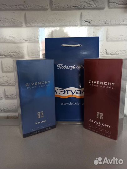 Givenchy pour Homme туалетная вода 100мл парфюм