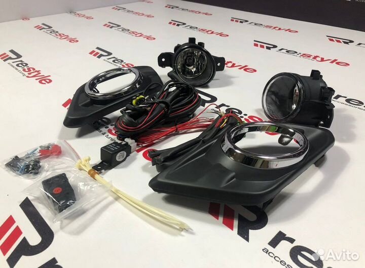 Противотуманные фары Nissan X-Trail 32 1м